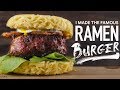 I made the FAMOUS RAMEN BURGER, here is how to make it!