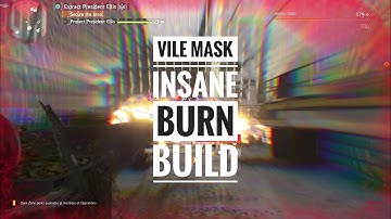 The Division 2 | Vile Mask | Eclipse Protocol | Insane Burn Build | TU10.1 Solo Heroic |