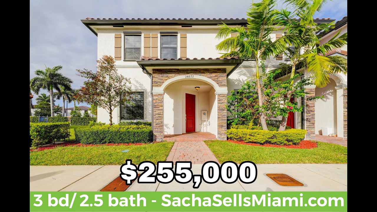 Townhouse FOR SALE! 24872 SW 116th Ave Homestead, FL 33032 YouTube