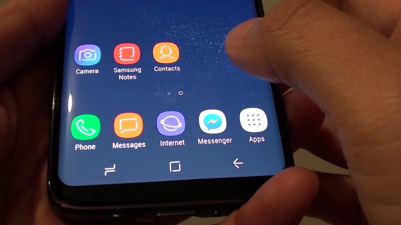 Samsung Galaxy S8 How To Change Home Button Sensitivity Hard Press Samsung Galaxy S8 How To Change Home Button Sensitivity Hard Press