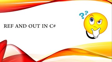 Understand Ref and Out keyword in C# in detail with easy examples
