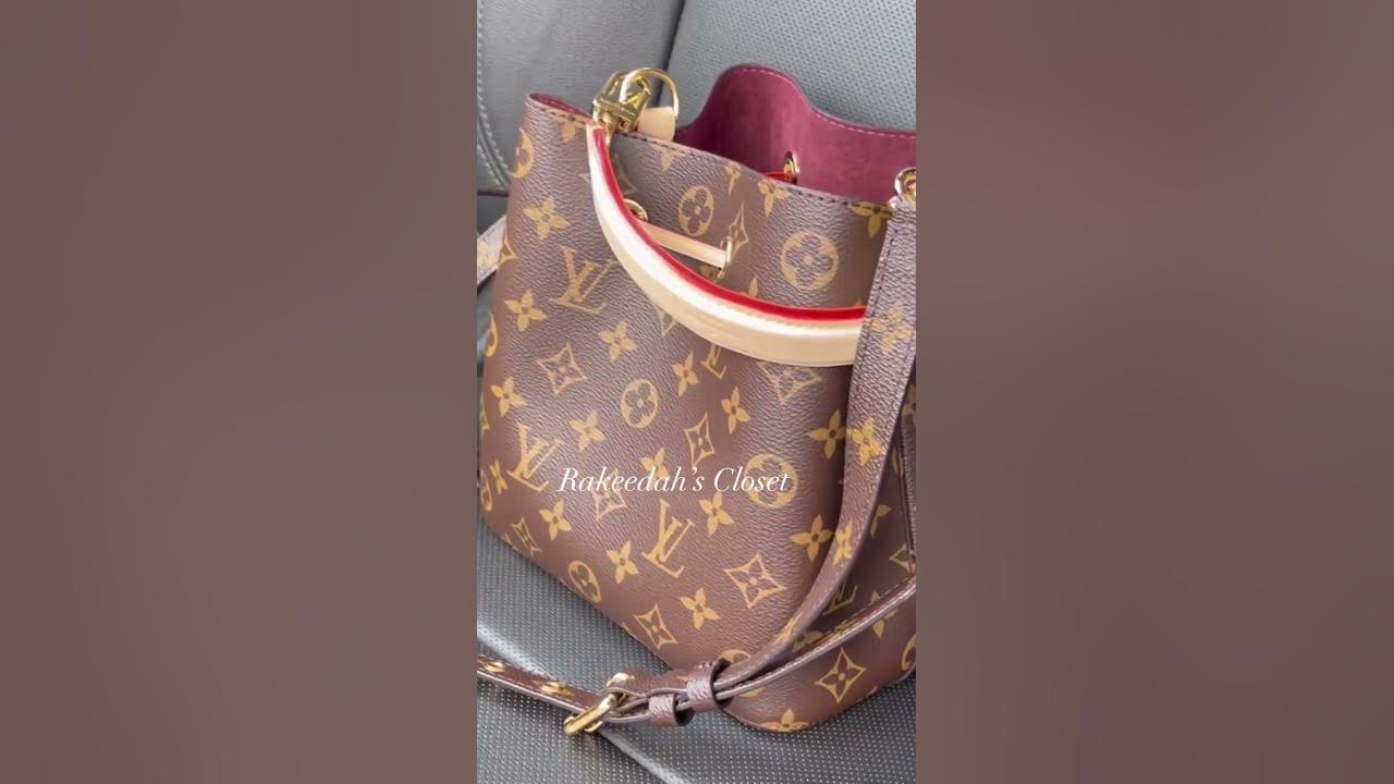 Louis Vuitton handbag Unboxing, Neonoe BB in Damier Azur