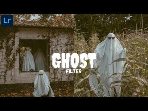 How To Edit The Ghost Challenge Filter On TikTok using Lightroom Mobile | Ghost Filter | Free DNG
