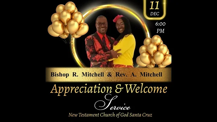 Appreciation Service For Bishop Ronald Mitchell & ...