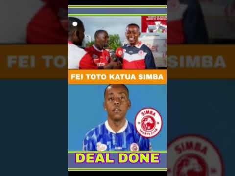 VIDEO FEI TOTO AMALIZANA NA SIMBA MSHAHARA WAKE NI KUFULU