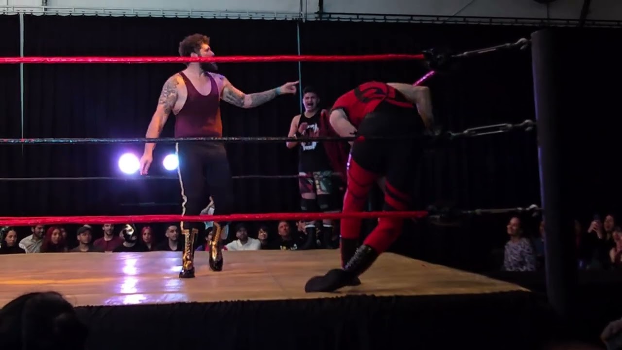 JOHAN NARA & CHRIS FORTUNE VS CRAZY FANG RED ANGEL (TITULOS EN PAREJA MASTERCATCH) 