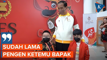 Kebahagiaan Bocah Jovan Bertemu Langsung Presiden Jokowi