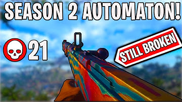 the AUTOMATON is STILL BROKEN in WARZONE SEASON 2! (best automaton class setup)
