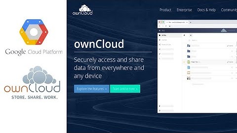 Install Private Cloud Storage using ownCloud + VM Google Cloud Platform