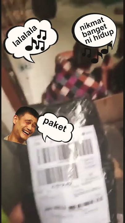 asik banget karoke yang antar paket ikut sumbang suara #shorts #kurir #shopee
