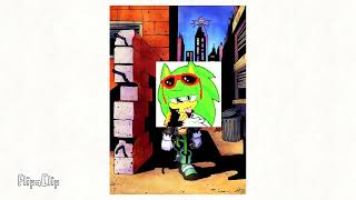Scourge the hedgehog cursed image slide show #sonic #memes #sonicthehedgehog