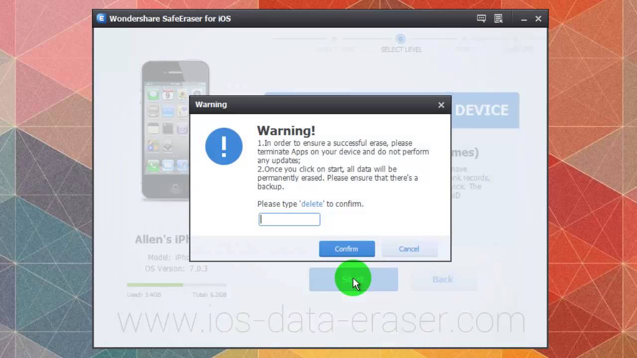 (iPhone Data Eraser) How to delete, erase your iPhone's personal data permanently ?