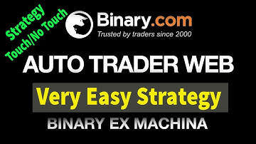 Touch Strategy Binary.com bot,Auto Trader Web