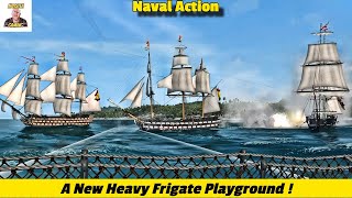 A New heavy frigate Playground In Naval Action