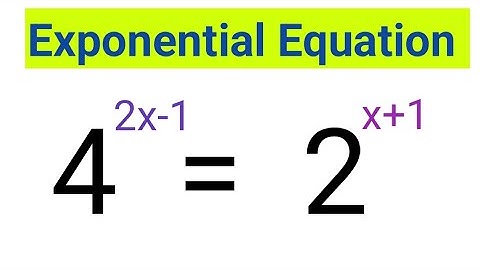 Solving A Simple Exponential Equation | Step-by-Step Solution|@ShittuMathematicsClass01