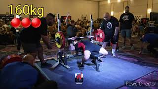 2023 USPA DRUGTESTED NATIONALS 1ST PLACE CLASSIC RAW AND BENCHPRESS ONLY