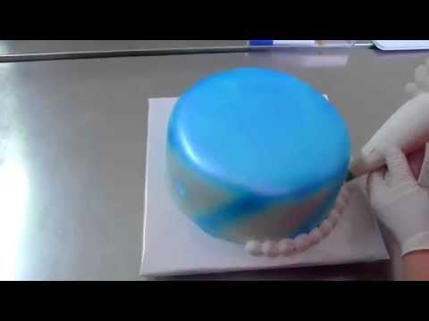 ტორტის გაფორმება მარცეპანით noddy cake