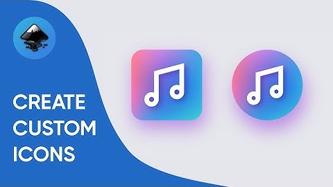 How to create custom icons in Inkscape