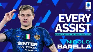 Barella, Inter’s tireless runner | Every Assist | Highlights of the season | Serie A 2021/22