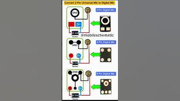 Digital Mic Convert Universal Mic 2 Pin #shorts #phonerepair
