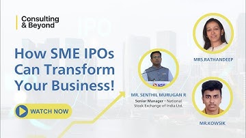 Family Business to Public Success: SME IPO Masterclass with NSE Experts | #candb #sme 