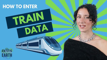 How to calculate your carbon emissions using your TRAIN travel data on Enistic Earth