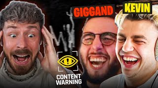 ContentWarning mit Papaplatte, Giggand & Zarbex Ist die VERRÜCKTESTE KOMBI 🤯