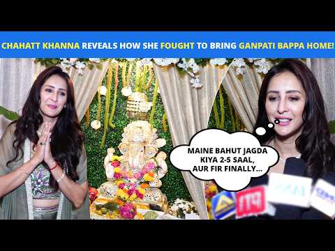 Chahatt Khanna Fought To Bring Ganpati Bappa Home? Actress Shares Her Ganesh Chaturthi Journey