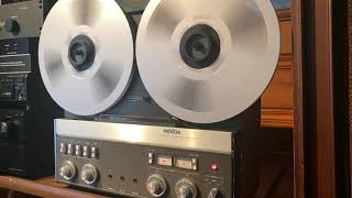 Revox  Studer A77 Reel to Reel Demonstration Video.