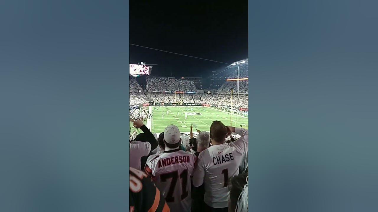 Bengals VS Miami Dolphins Who Dey Chant