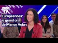 Européennes: le grand oral de Manon Aubry sur BFMTV