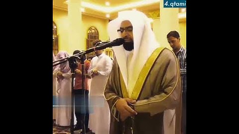 (وَيَقُولُ الْإِنْسَانُ أَإِذَا مَا مِتُّ لَسَوْفَ أُخْرَجُ حَيًّا) تلاوة مؤثرة للقارئ ناصر القطامي