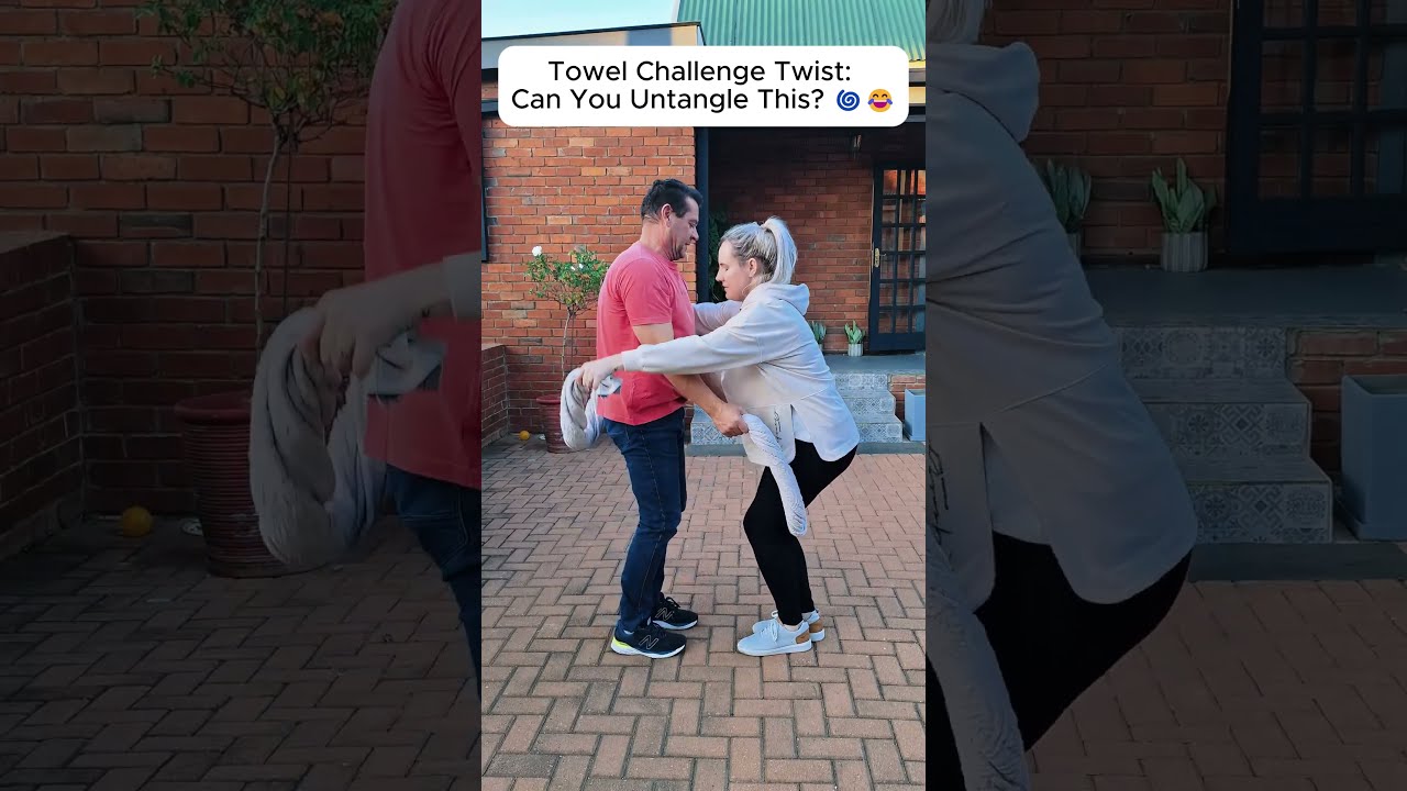 Towel Challenge Twist Can You Untangle This 