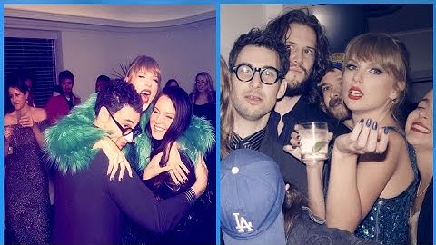 Taylor Swift, Jack Antonoff and Lana Del Rey Pose Stylishly for the Cam at Grammys After Party ‼️