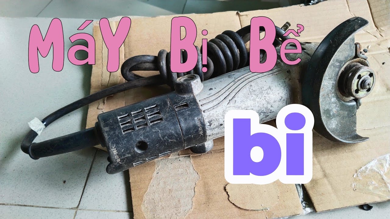 Thai bạc đạn máy mài, tại nhà đơn giản