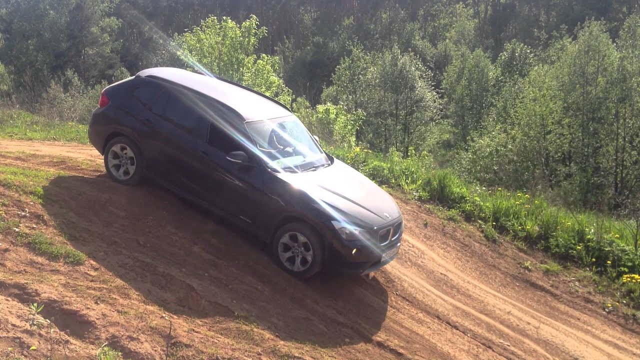 Покатушки BMW X1 offroad light - YouTube