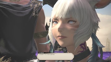 FFXIV Shadowbringers - The Dying Gasp ending cutscene