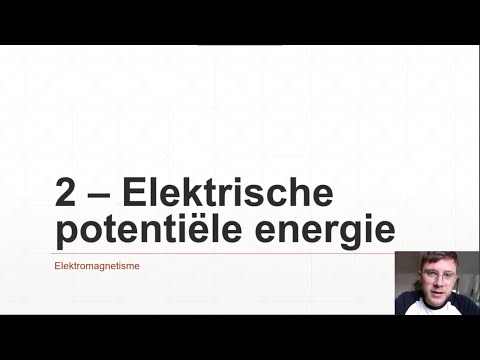 Video: Hoe hou elektriese potensiaal verband met elektriese veld?