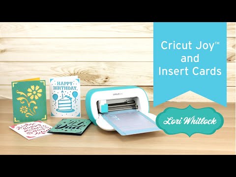 How to Use the Cricut Joy Card Mat & Insert Cards - Happiness is