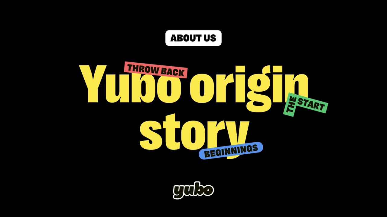 ＹUBO商品です Yubo Origin Story - YouTube