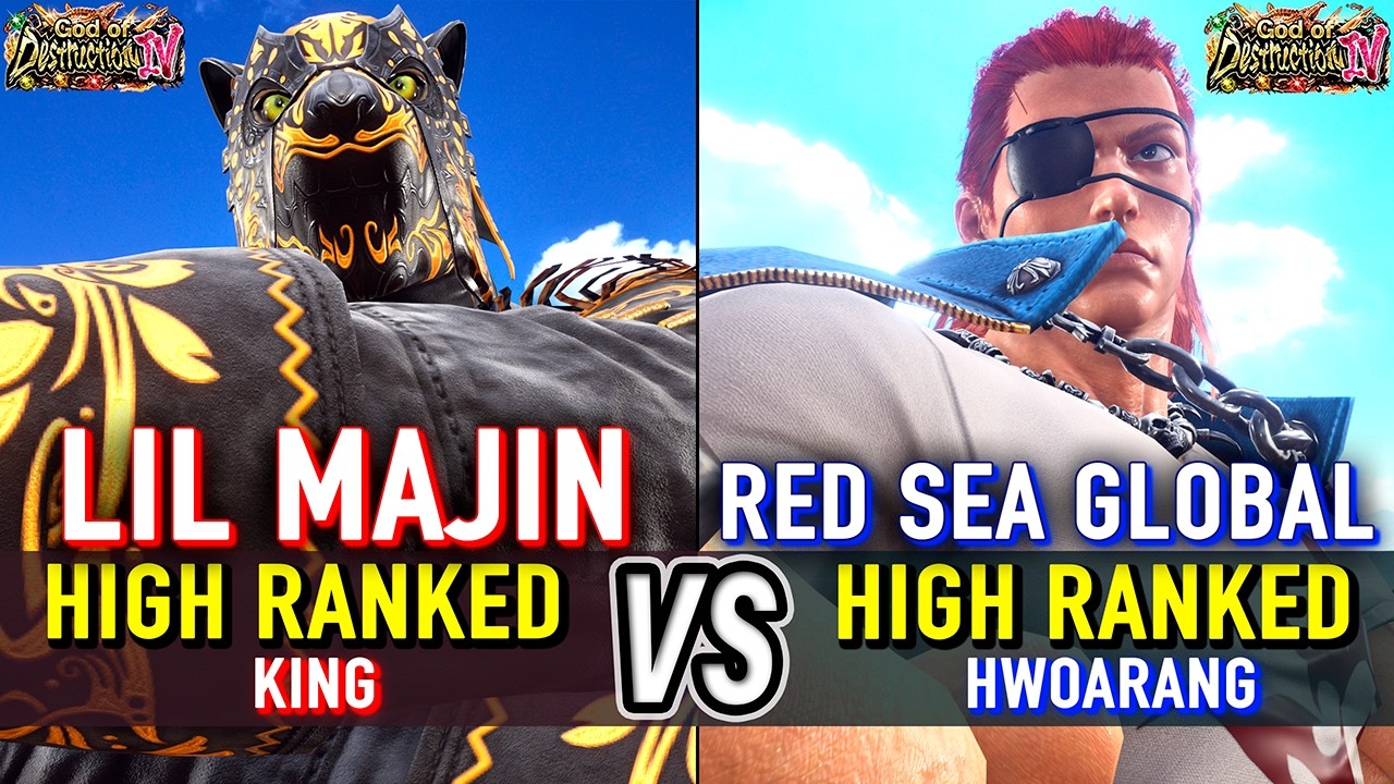 DM 邪神vs邪神　１BOX 　　邪神vs時皇　１BOX T8 🔥 LIL MAJIN (King) vs RED SEA GLOBAL (Hwoarang) 🔥 Tekken 8