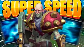 ¡WTF! ROMPO el LOL con la VELOCIDAD INFINITA de ESTA BUILD😱 *Singed Jungla Speed*