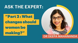 DEFEAT DIABETES | Part 2: What changes should  women be making with Dr Deepa Mahananda by Defeat Diabetes AU 31 views 6 months ago 41 seconds
