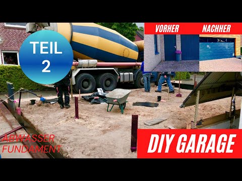Video: Braucht eine Garage ein Fundament?
