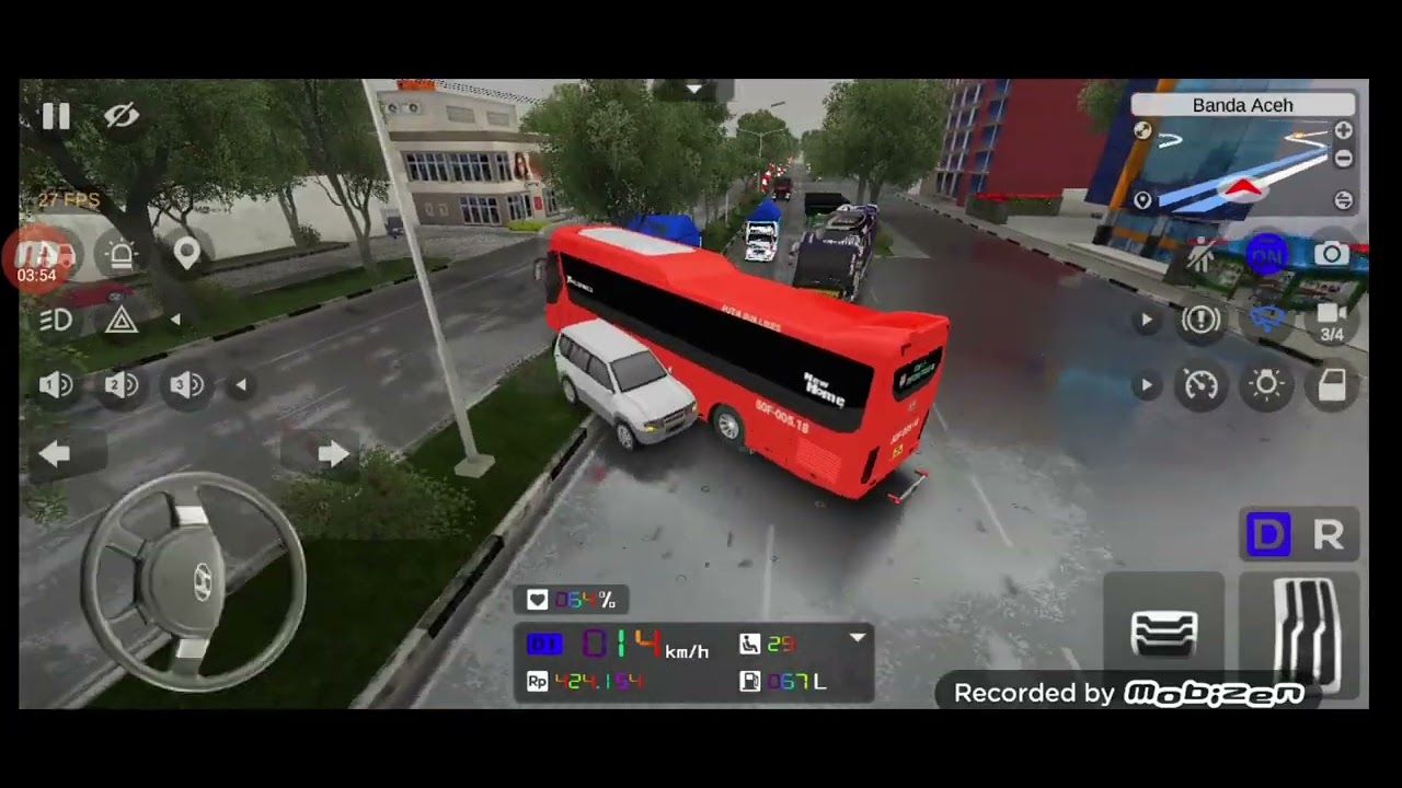 Clip xàm Bussid báo đời | BUSSID V4.1.2.