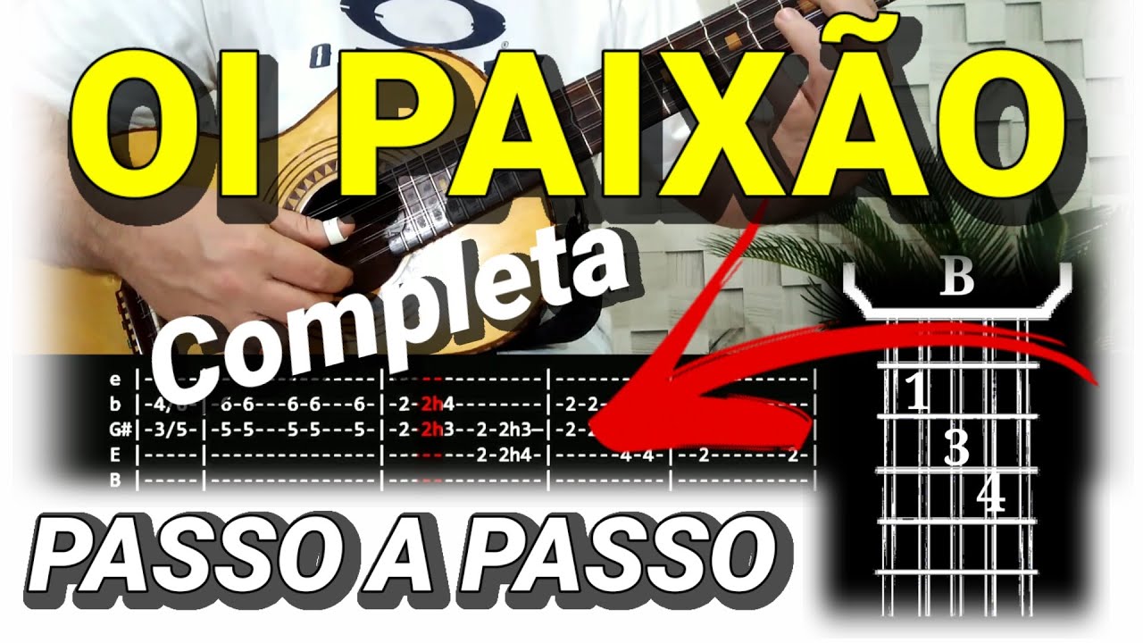 Vídeo Aula - Oi Paixão - Como Tocar na Viola Caipira