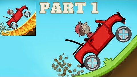 Hill Climb Racing|| Gameplay walkthrough part 1|| Red Car||Android ios|
