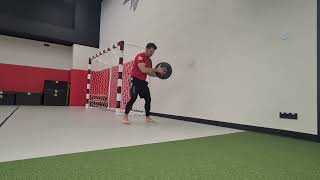 Shuffle to MB Fake Throw to Rotational Throw