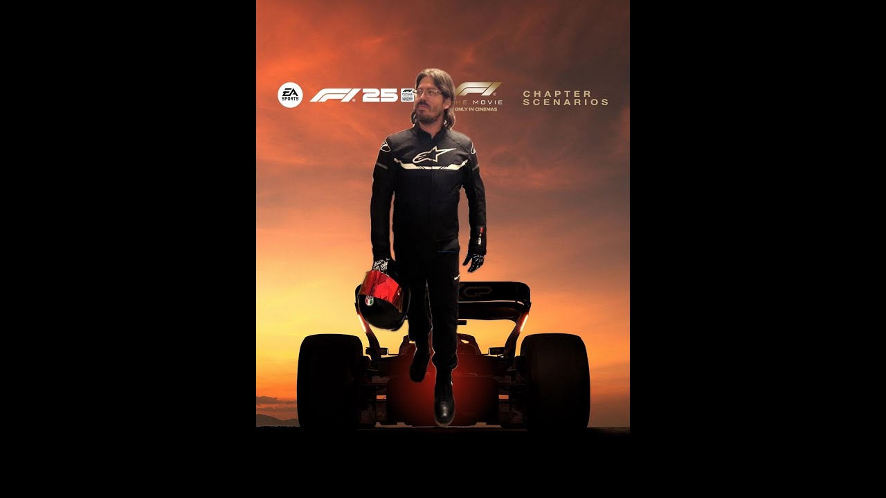 Probando el F1 2025//Modo F1 la Pelicula//Monchu89