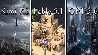 Fable 5.1 vs GPT-5.6 Sol, Kimi K3, Grok 4.6: 6 Game Tests